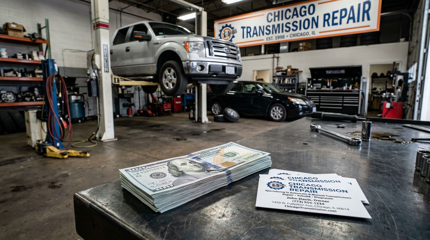 $100 Referral Bonus Chicago claim process at Chicago Transmission