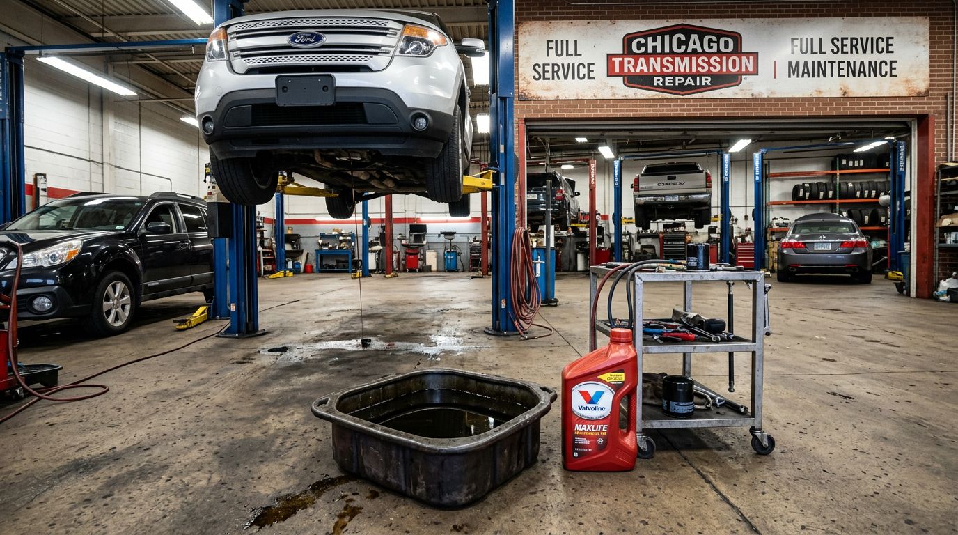Preventive Maintenance Chicago Fluid, Inspection & Road-Trip Readiness service photo at Chicago Transmission