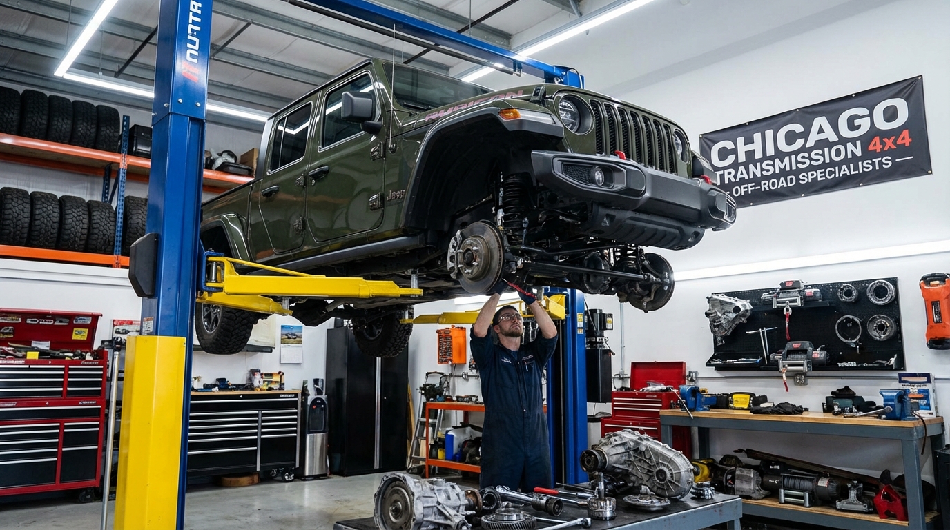 Large photo for 4WD Transfer Case Service Chicago at Chicago Transmission