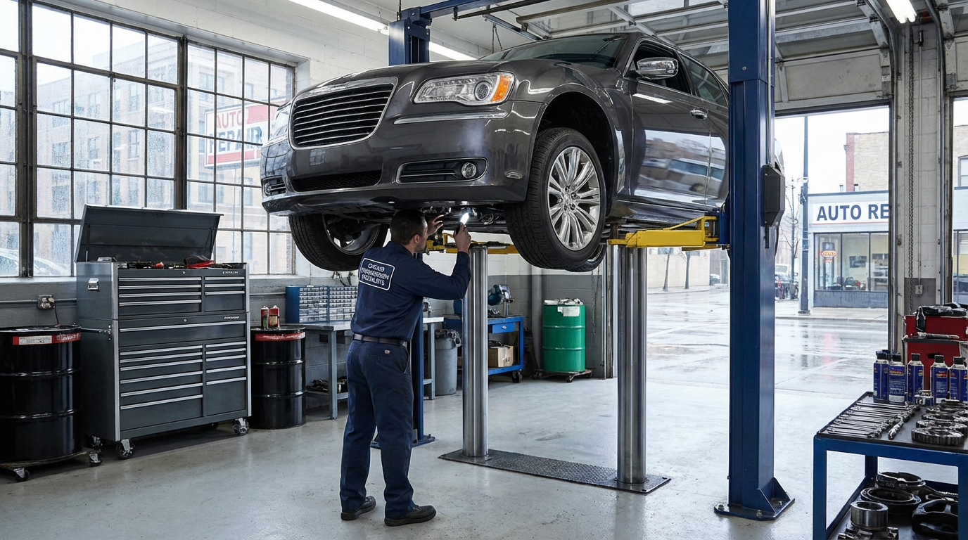 Lincoln Transmission Repair Chicago Lincoln luxury Ford-platform diagnostics service photo at Chicago Transmission