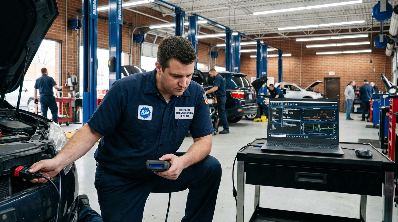 Porsche Transmission Repair Chicago Porsche PDK, Tiptronic & AWD service service photo at Chicago Transmission