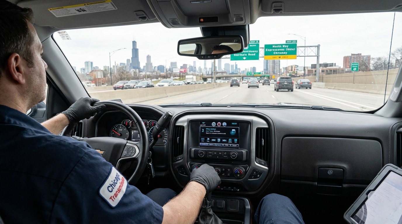 Chevy Silverado transmission service - Chicago Transmission Lincoln Park