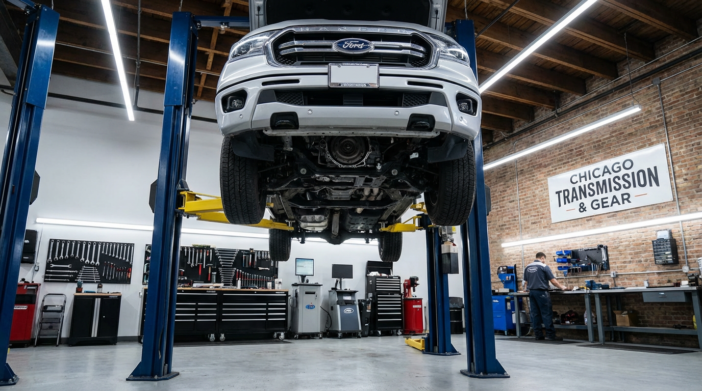 Ford F-150 Transmission Repair Chicago service photo at Chicago Transmission