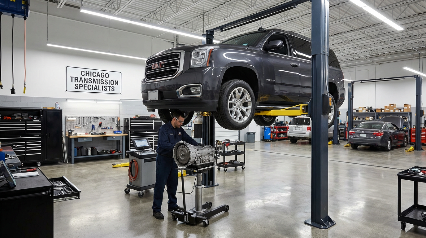 GMC Sierra Transmission Problems: 6L80 Shudder, Slipping, and Chicago Repair Cost - Chicago Transmission photo