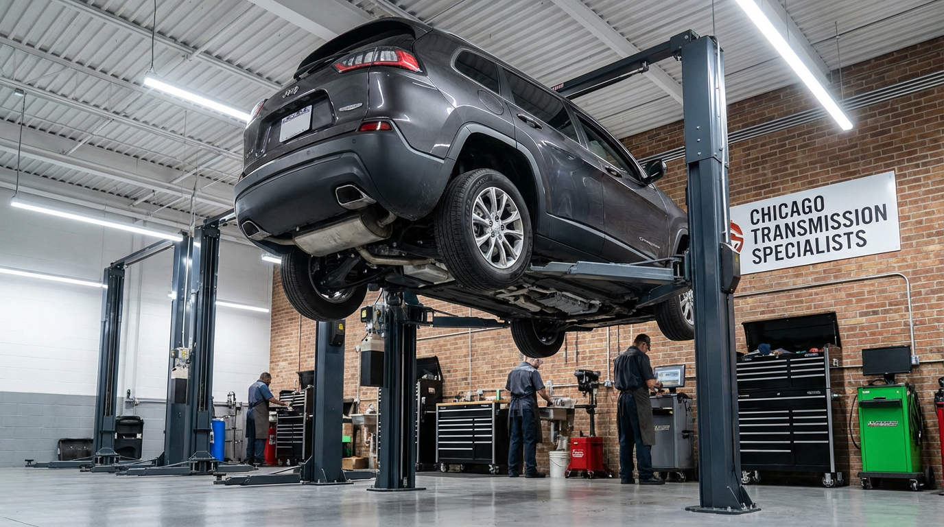 Jeep Grand Cherokee 545RFE Slipping: Causes, Cost and Timeline - Chicago Transmission photo