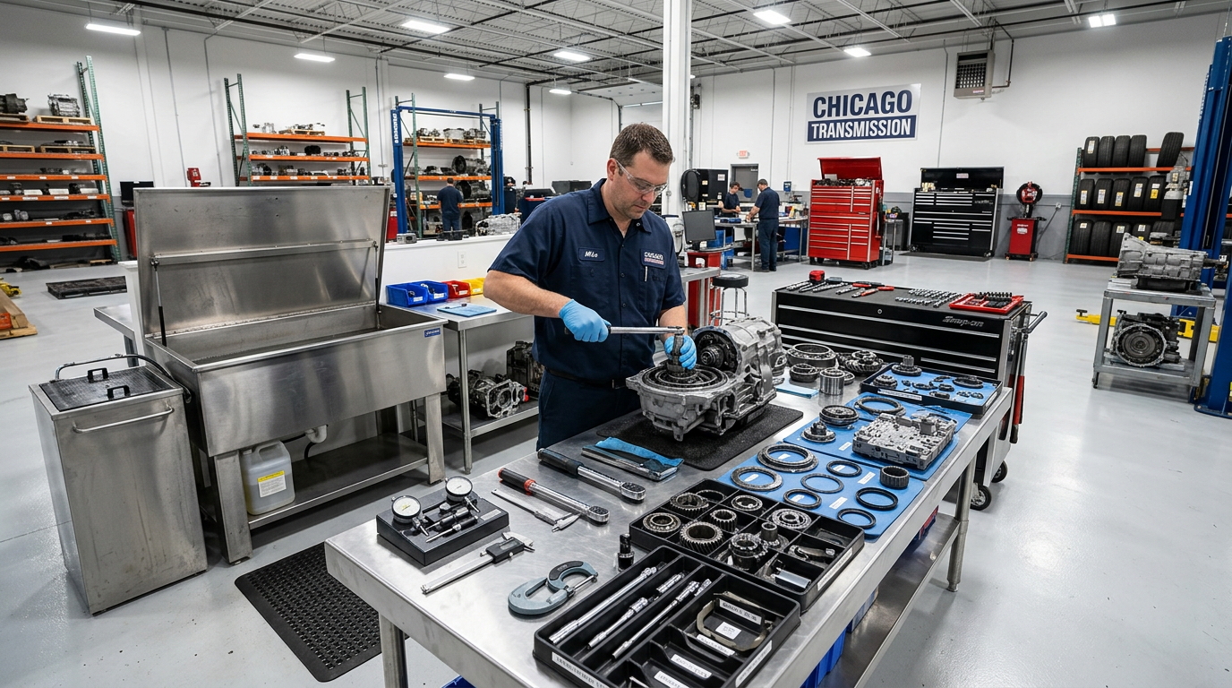 Preventive Maintenance Chicago Fluid, Inspection & Road-Trip Readiness service photo at Chicago Transmission