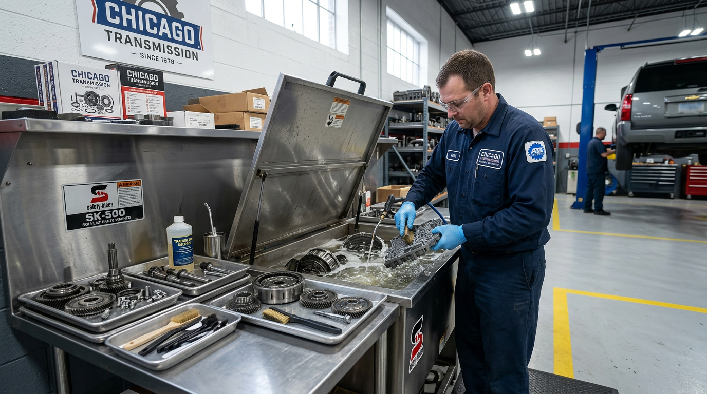 Professional transmission overhaul at Chicago Transmission Chicago IL