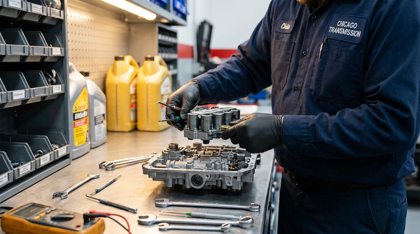 Experienced mechanic - p0740 at Chicago Transmission free diagnostic