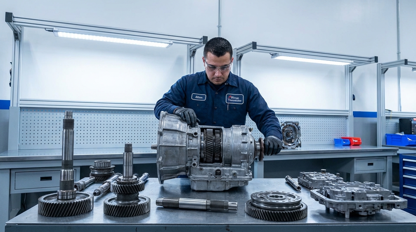 Volkswagen Transmission Repair Chicago VW DSG, Tiptronic & mechatronic diagnosis service photo at Chicago Transmission