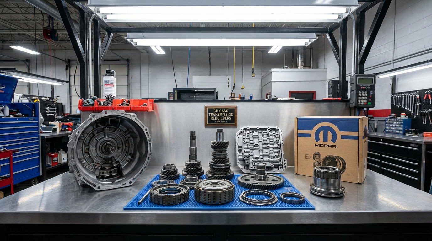 Diagnostic scan for p0741 - Chicago Transmission Lincoln Park IL