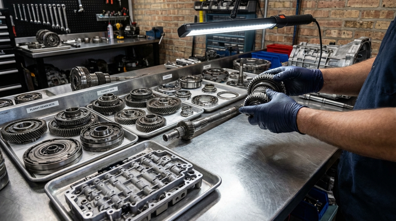 Transfer Case Repair Chicago diagnostic process at Chicago Transmission
