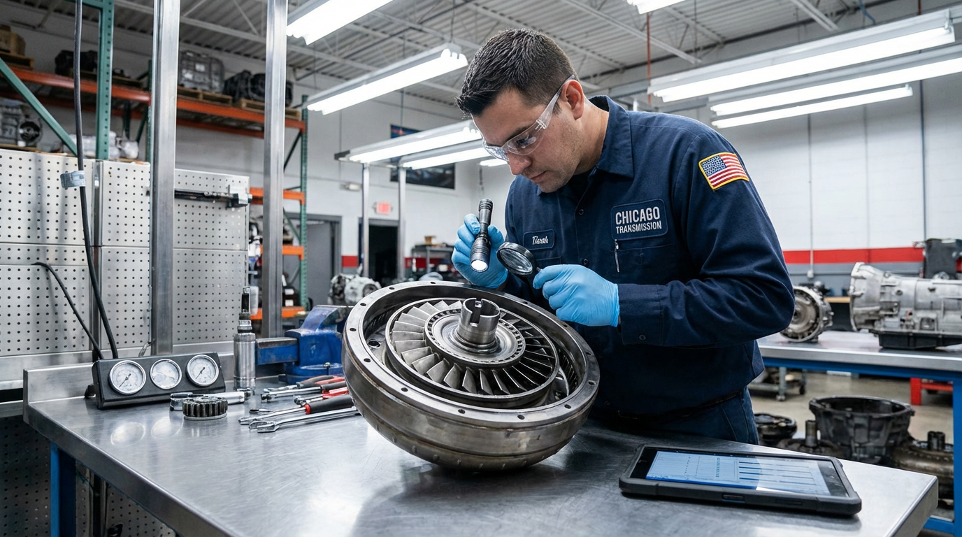 Chicago Transmission technician working on p0756 - Lincoln Park
