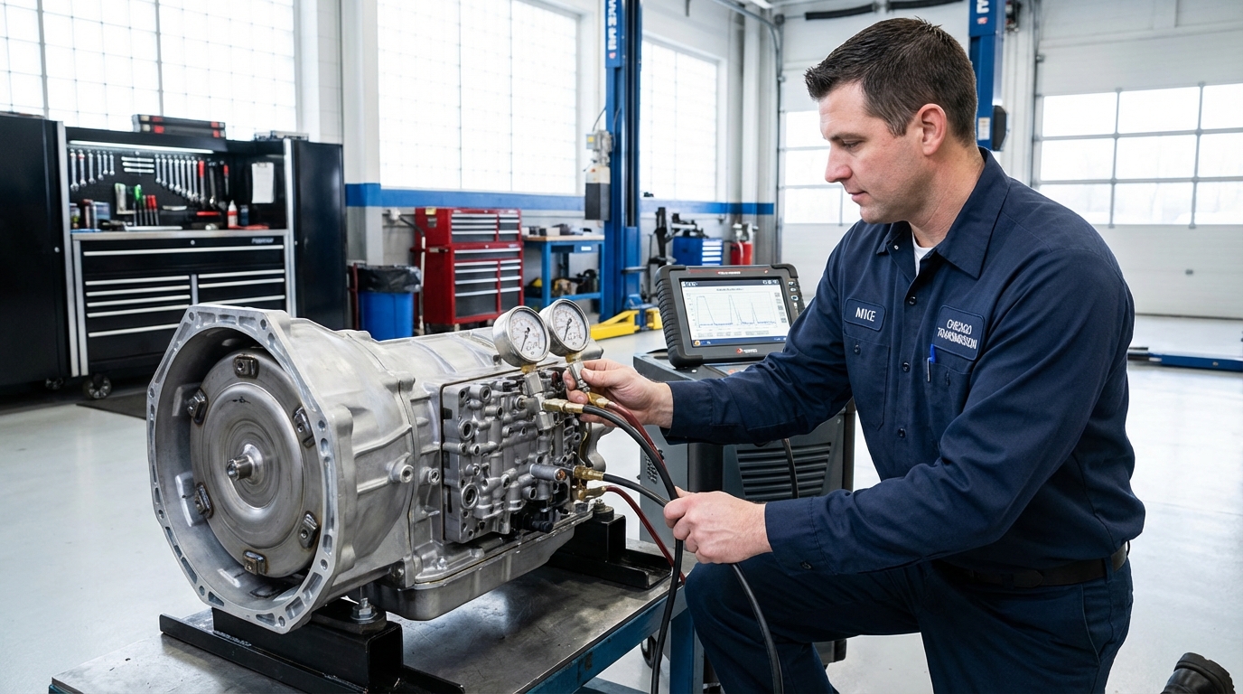 Volvo Transmission Repair Chicago Volvo Aisin and AWD transmission service service photo at Chicago Transmission