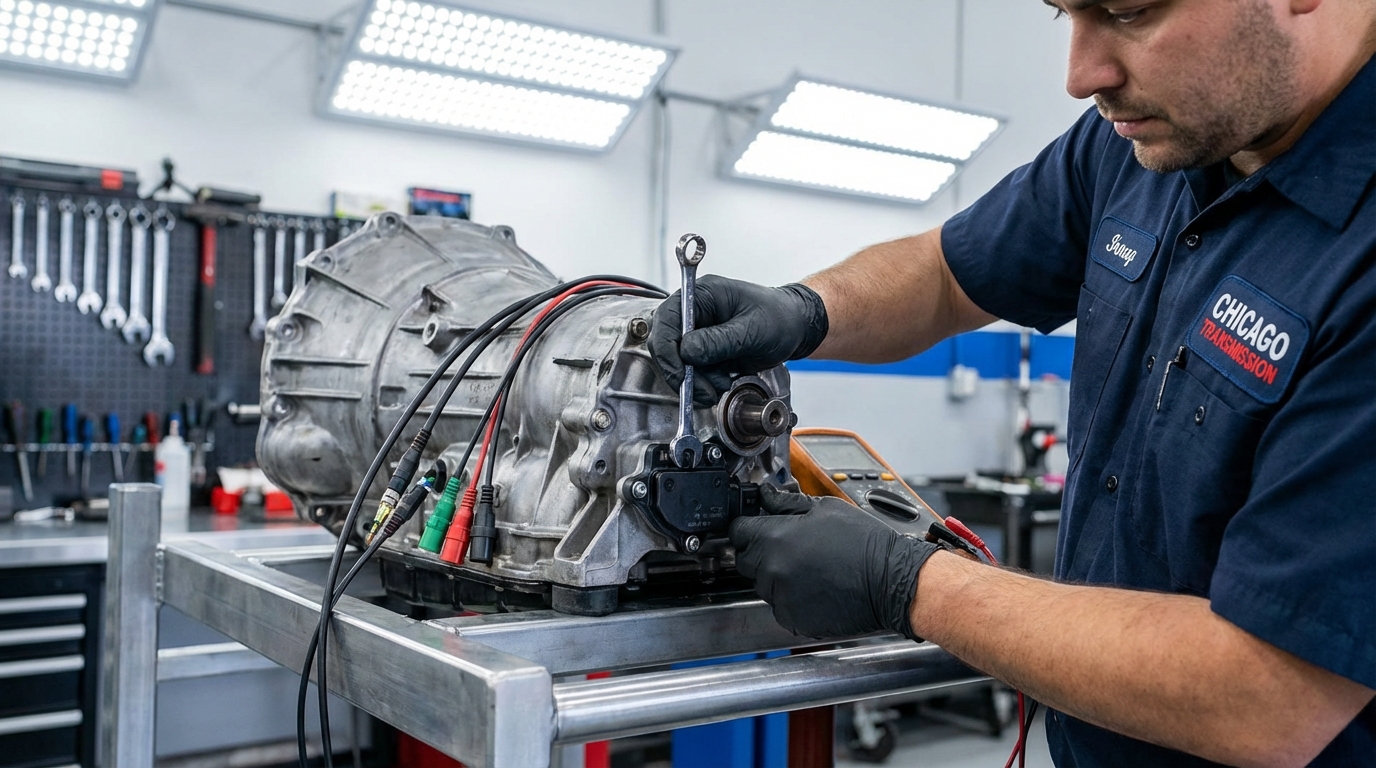Overdrive Repair Chicago Highway Shift & Lockup Diagnosis service photo at Chicago Transmission