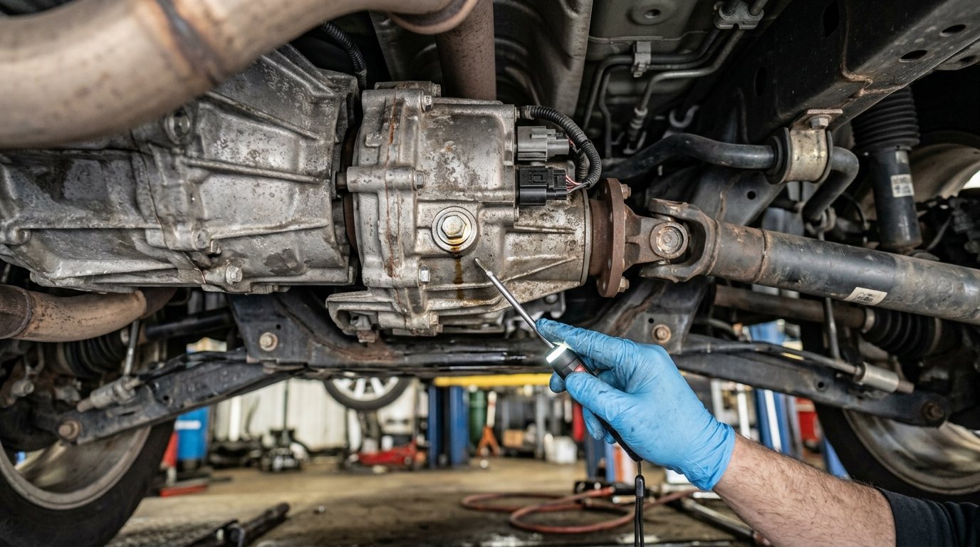 AWD Transfer Case Repair Chicago component inspection at Chicago Transmission