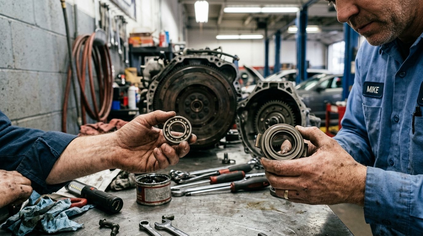 Clutch Kit Replacement Chicago symptoms checked on a vehicle in Chicago