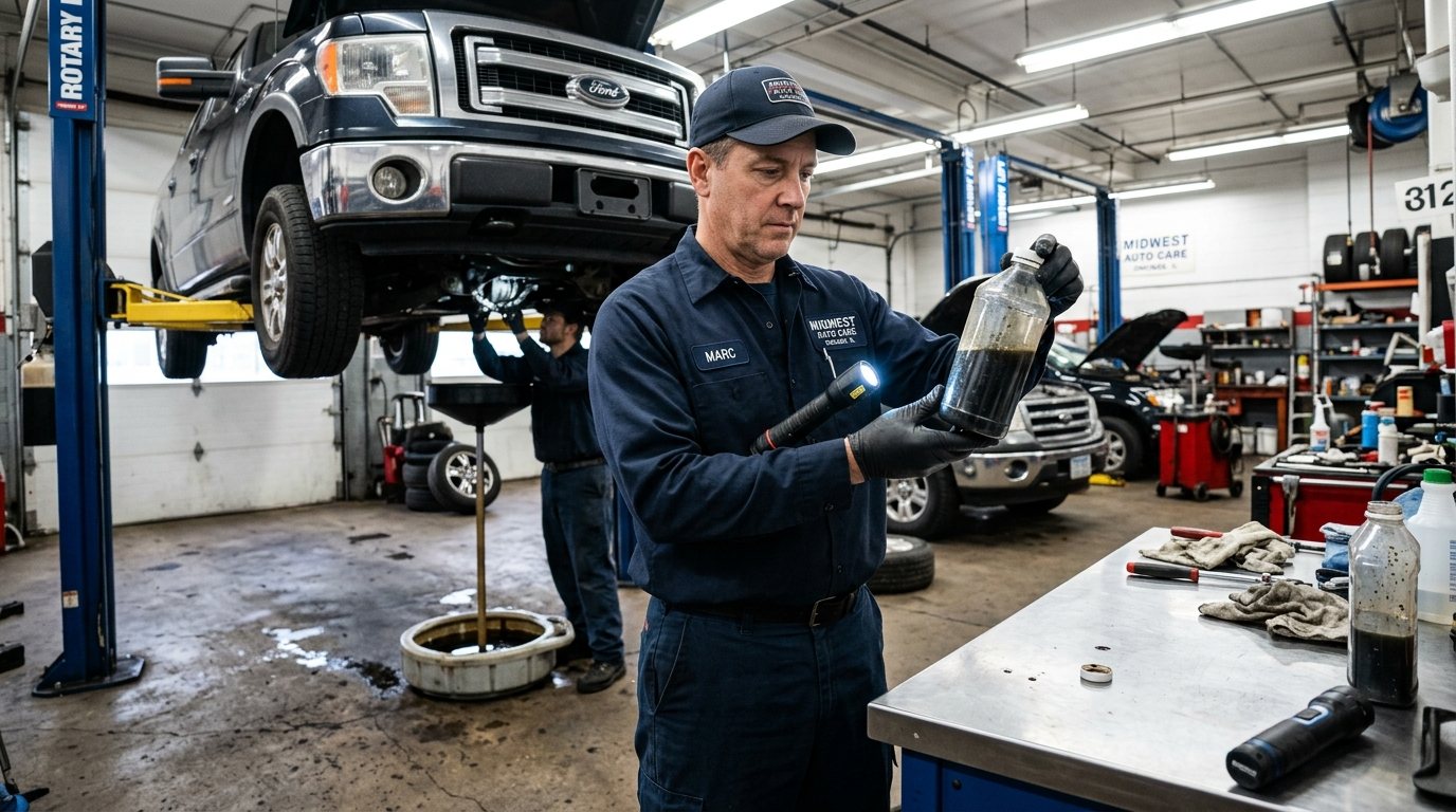 Front Differential Repair Chicago diagnostic process in Chicago repair shop