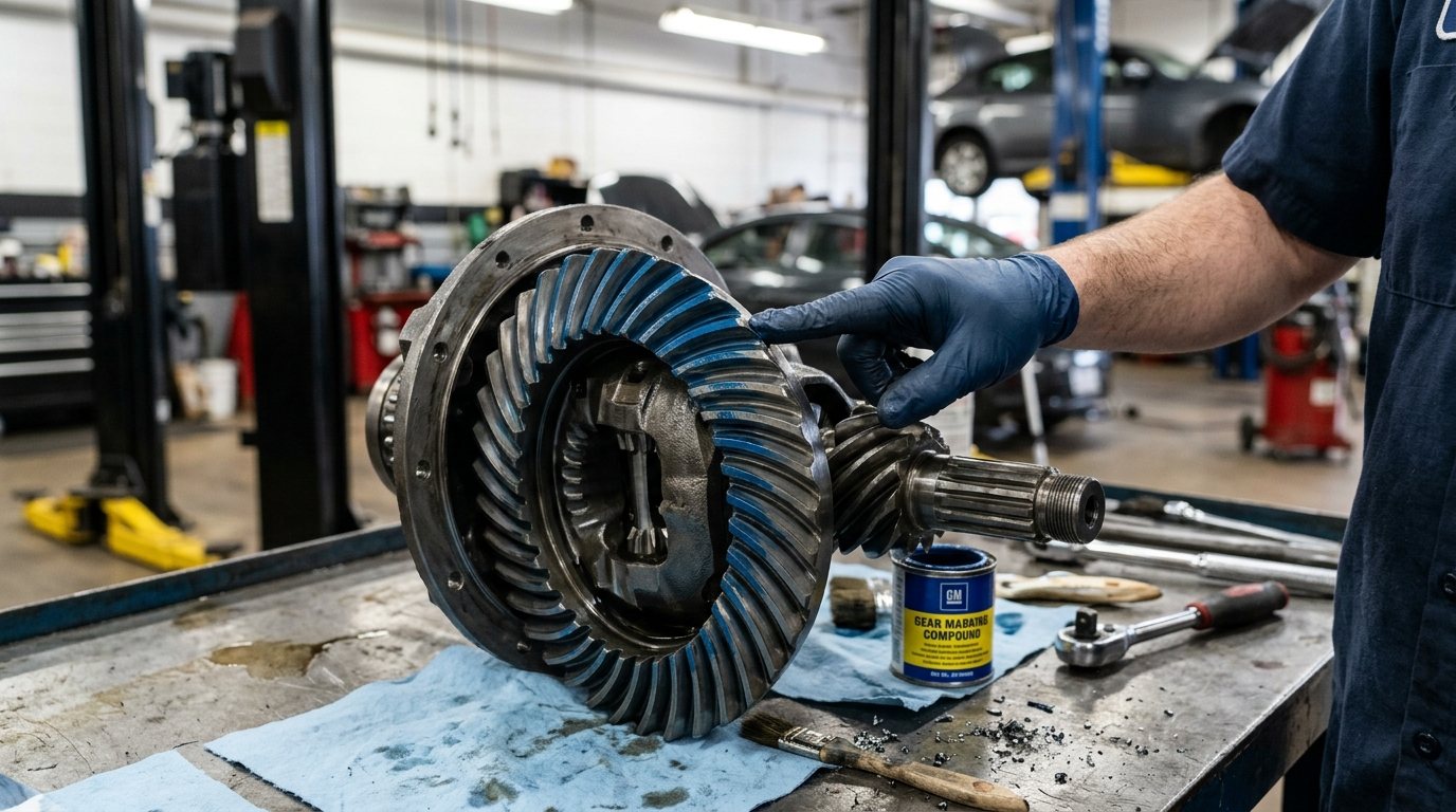 Differential Rebuild Chicago symptoms checked on a vehicle in Chicago