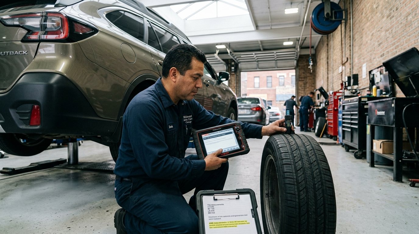 4WD Transfer Case Service Chicago diagnostic process in Chicago repair shop