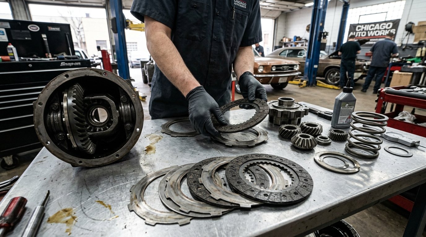 Differential Rebuild Chicago diagnostic process in Chicago repair shop