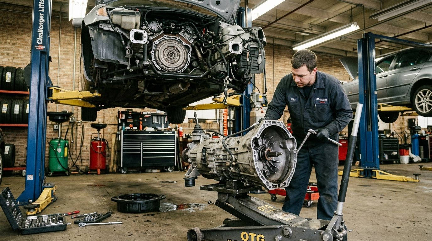 Clutch Kit Replacement Chicago component inspection at Chicago Transmission