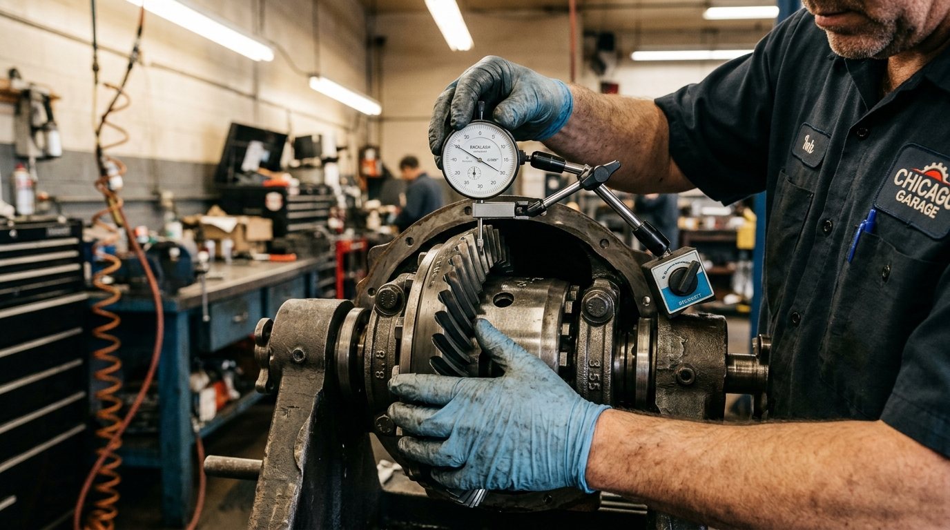 Rear Differential Repair Chicago diagnostic process in Chicago repair shop