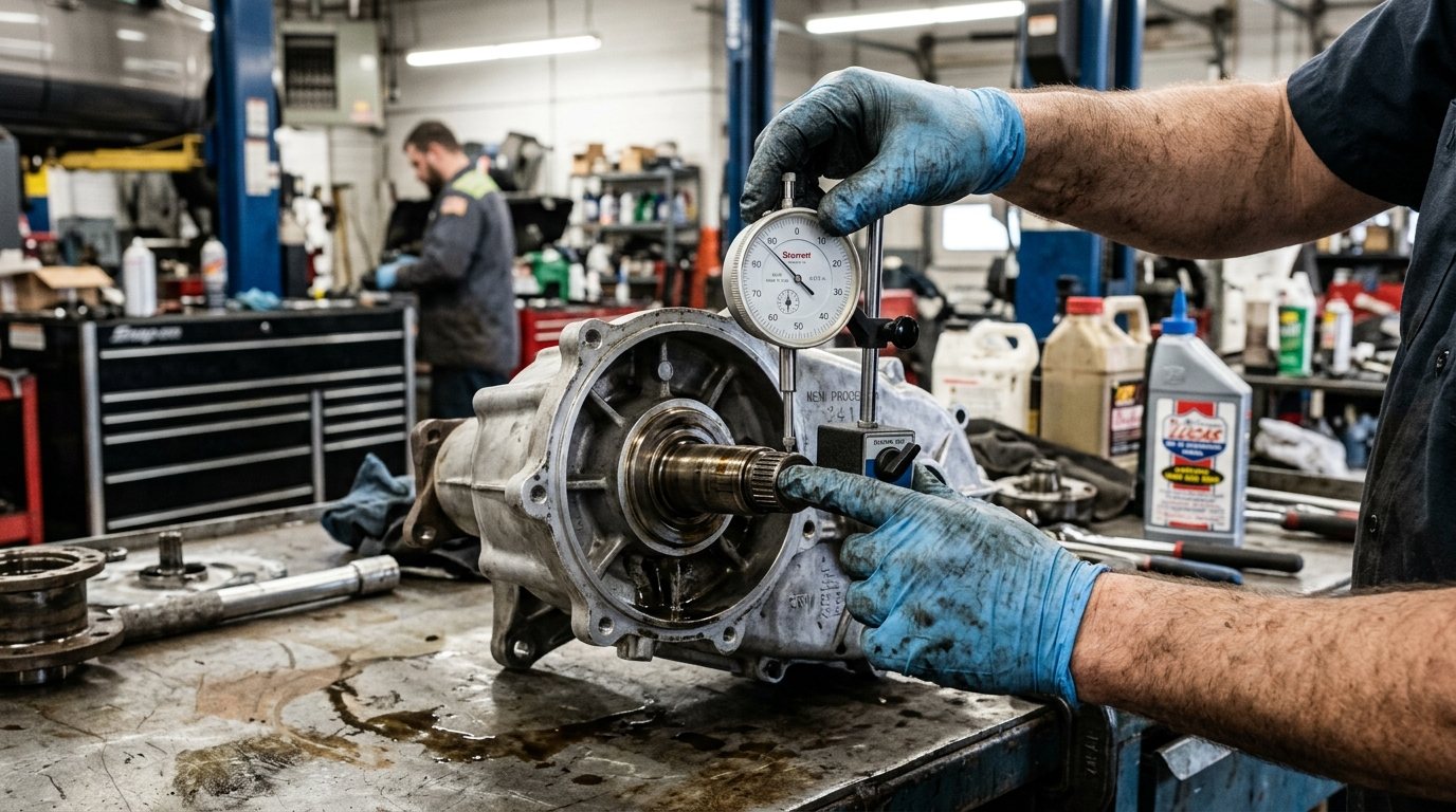 Transfer Case Rebuild Chicago component inspection at Chicago Transmission