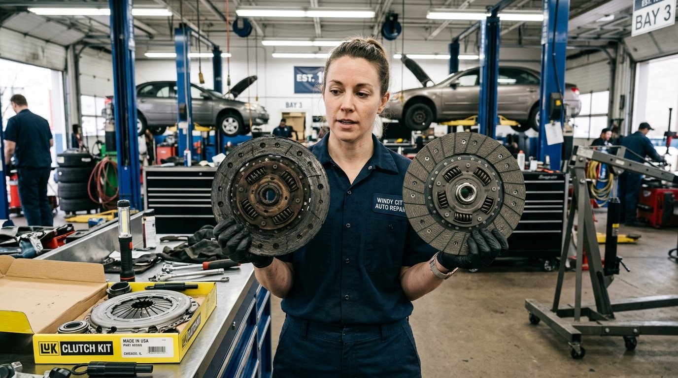 Clutch Replacement Chicago diagnostic process in Chicago repair shop