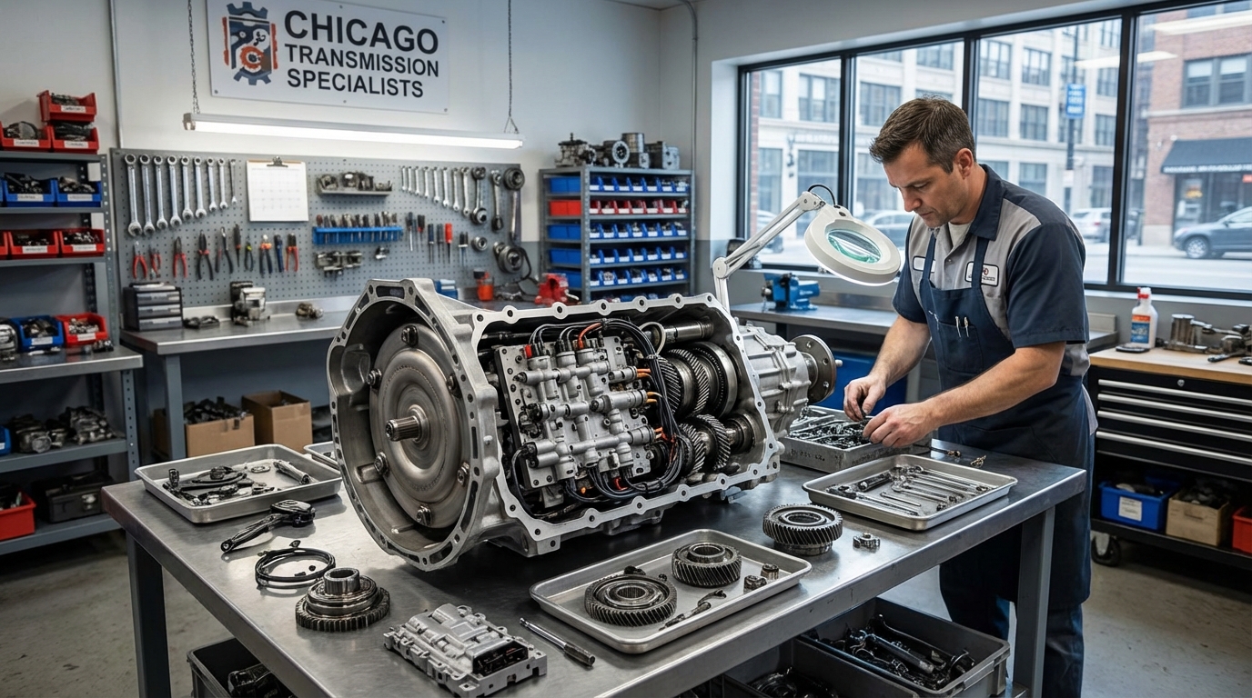 DQ200 (0AM/0CQ) Transmission Repair Chicago VW, Audi, DSG & Tiptronic Service service photo at Chicago Transmission
