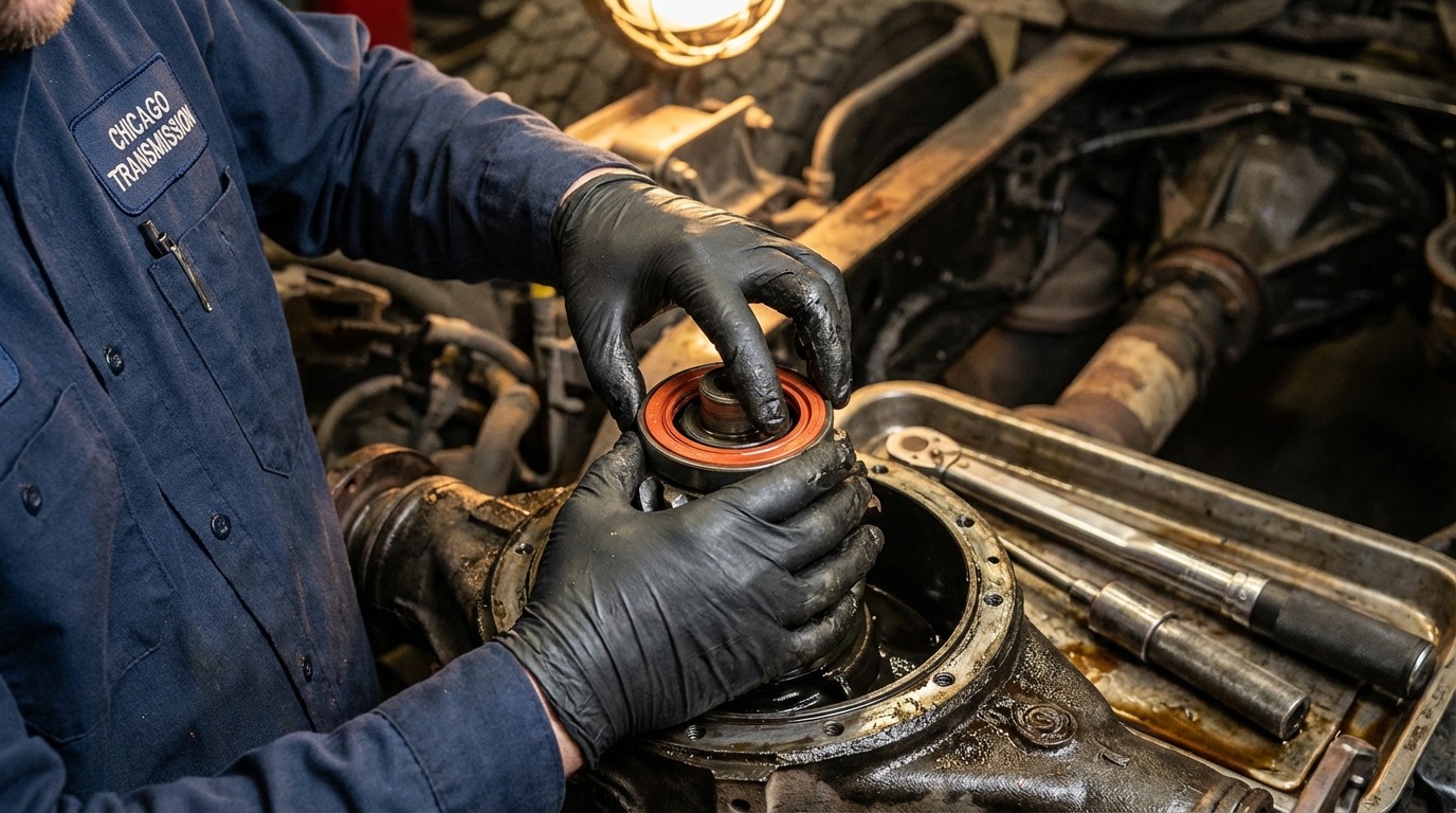 Ford F-150 Transmission Repair Chicago service photo at Chicago Transmission