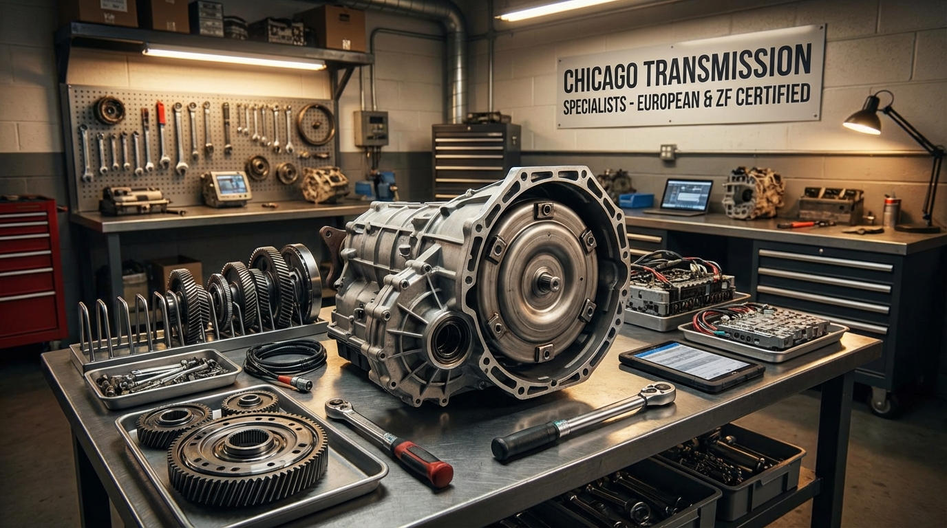Jeep Grand Cherokee Transmission Repair Chicago service photo at Chicago Transmission