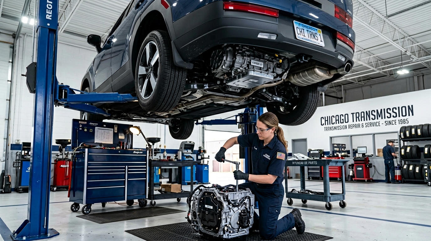 Jeep Grand Cherokee Transmission Repair Chicago service photo at Chicago Transmission