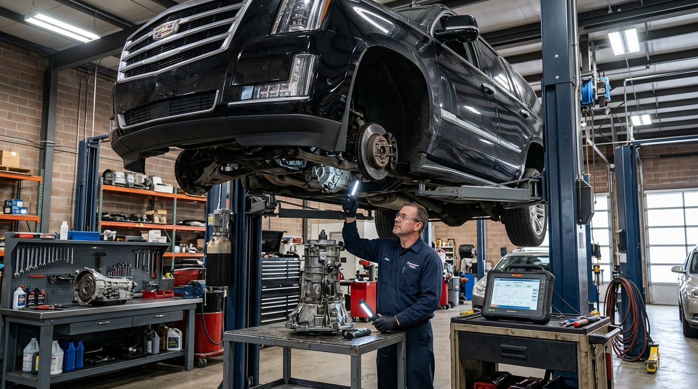 ZF 8HP55 Transmission Repair Chicago ZF Mechatronic, Fluid & Adaptation Service service photo at Chicago Transmission