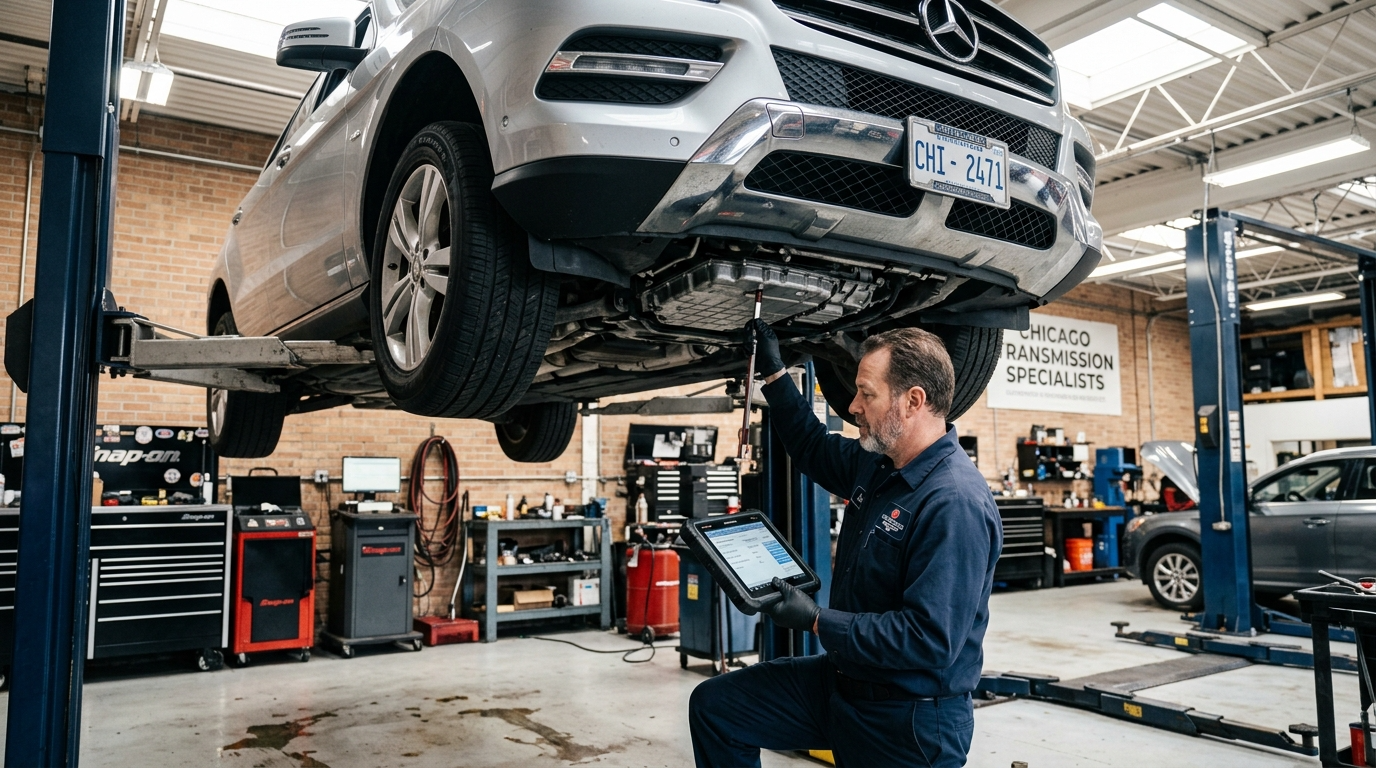 JF016E Transmission Repair Chicago CVT Belt, Pulley & Valve Body Diagnosis service photo at Chicago Transmission