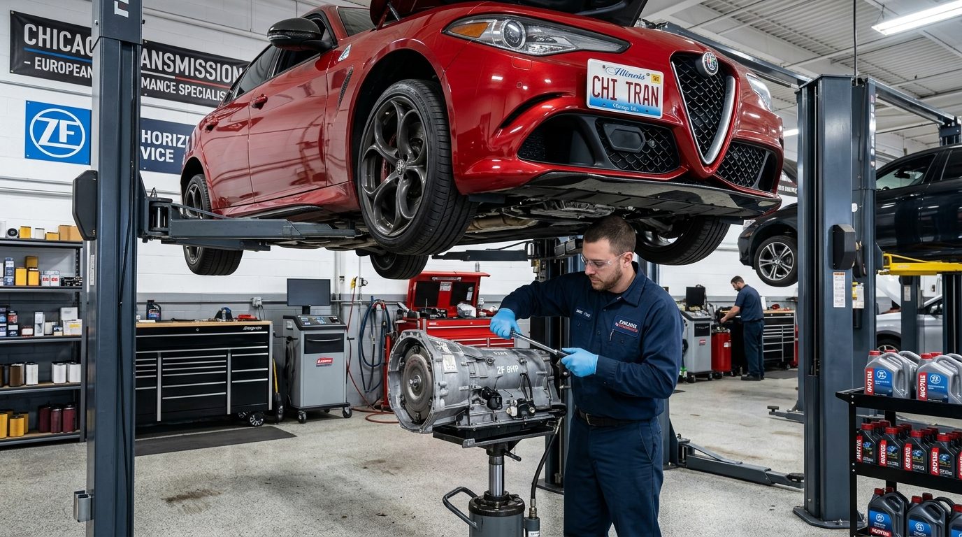 Nissan Rogue Transmission Repair Chicago service photo at Chicago Transmission