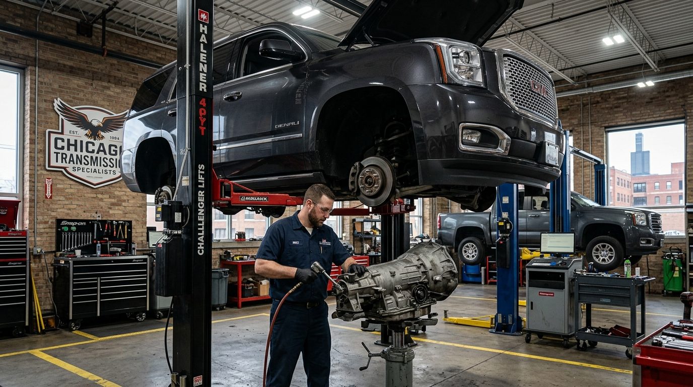 Nissan Rogue Transmission Repair Chicago service photo at Chicago Transmission