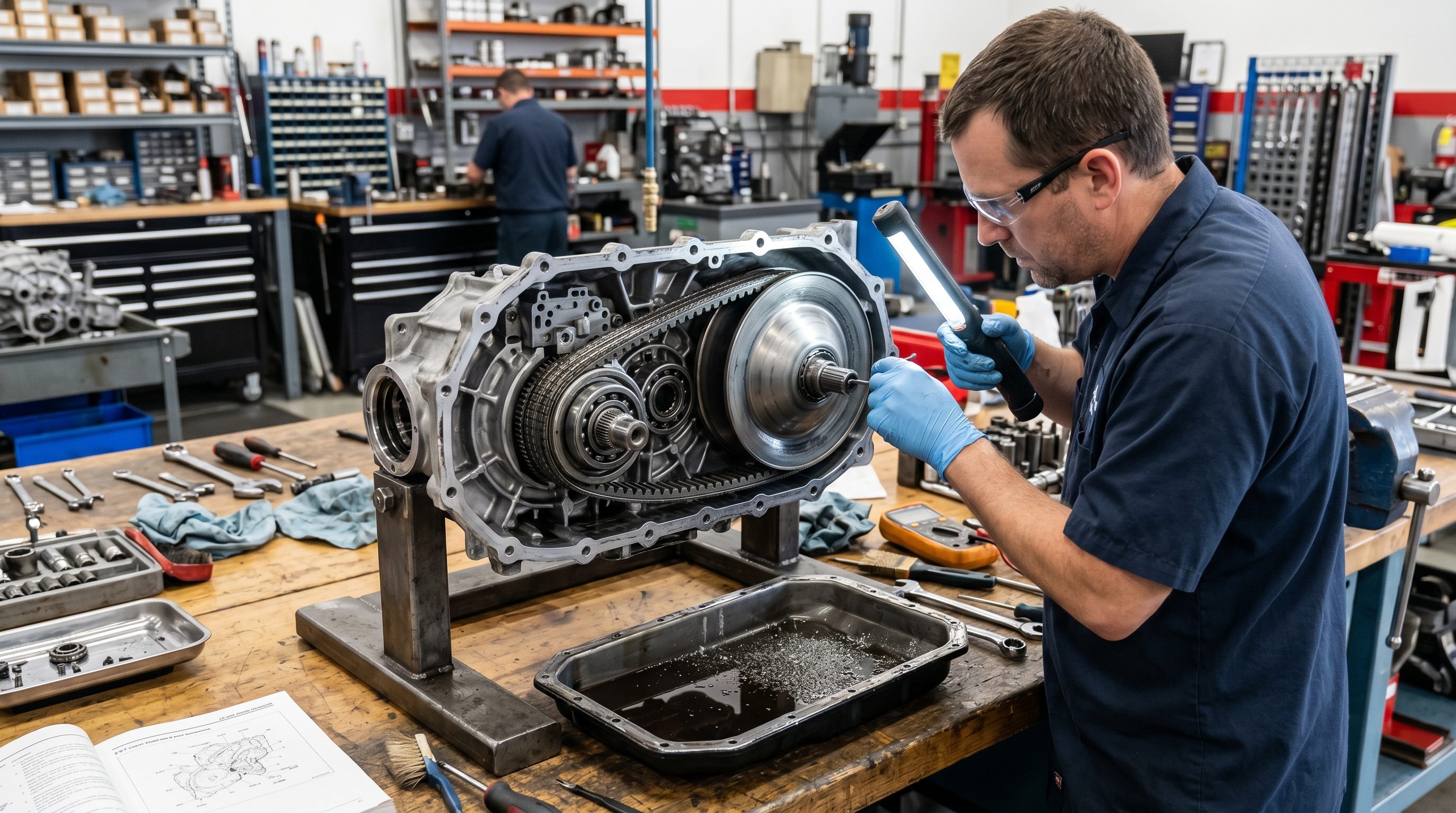 CVT Transmission Service Chicago CVT Belt, Pulley & Fluid Diagnosis service photo at Chicago Transmission