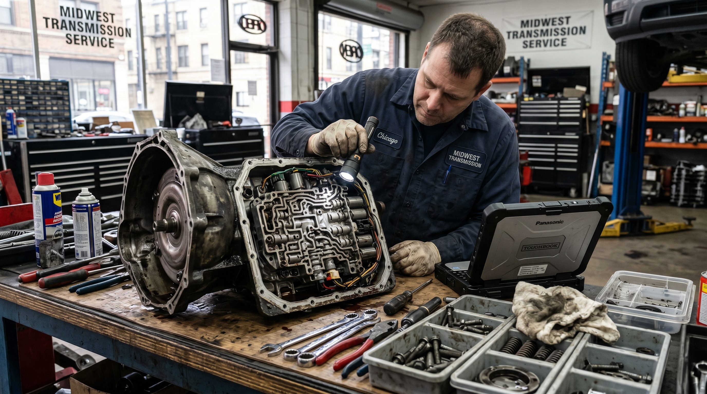 Toyota A960E Transmission Repair Chicago Toyota/Lexus 6-Speed Shift Diagnosis service photo at Chicago Transmission