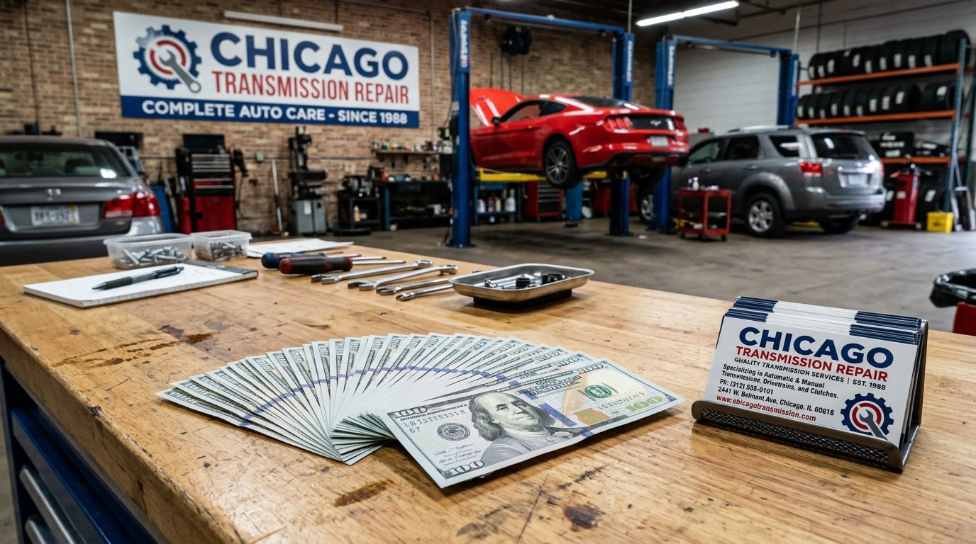 $100 cash referral bonus at Chicago Transmission