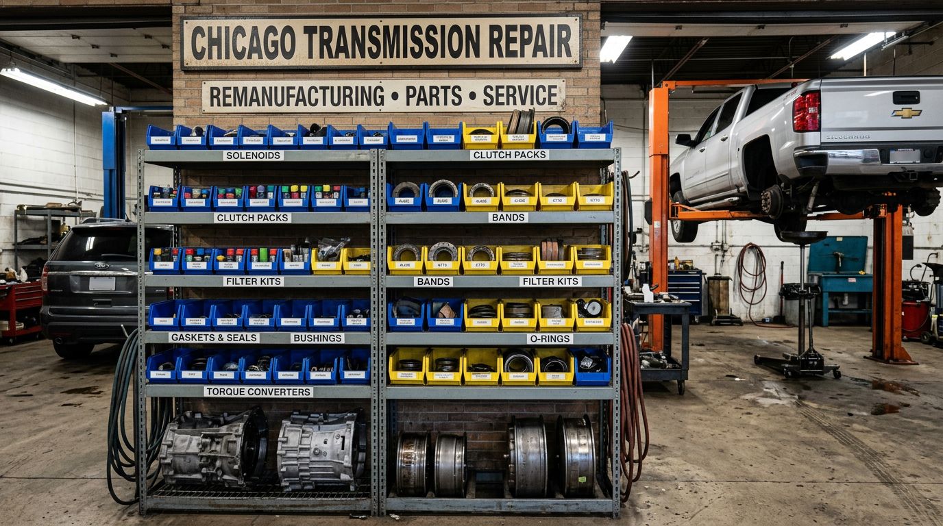Wholesale Transmission Parts & Service Chicago warning signs inspected in Chicago